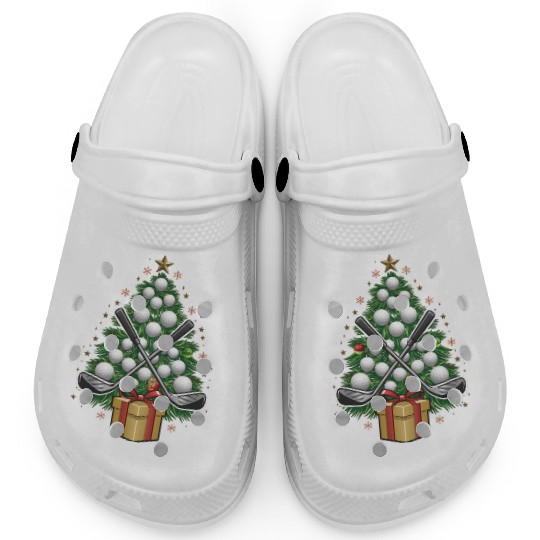 Golf Equipment Christmas Tree Christmas Golf Clogs
