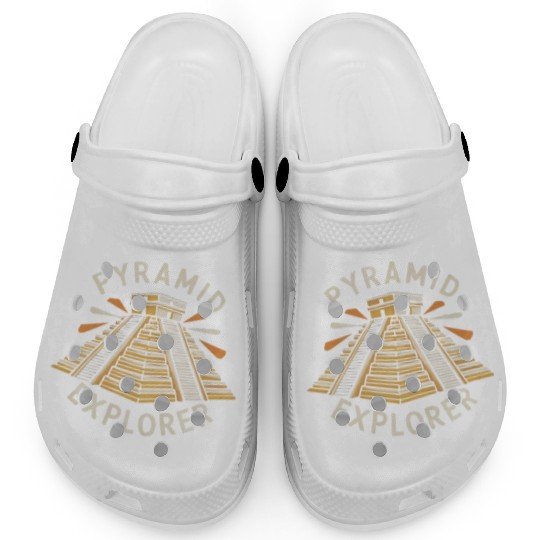 Aztec Pyramid Mayan Indigenous Mexican Aztec Clogs