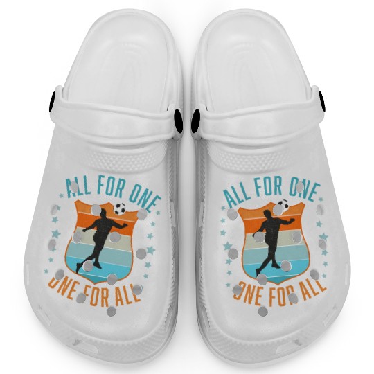 Soccer Team Spirit Clogs