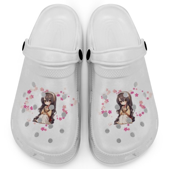 sweet kawaii girl Clogs