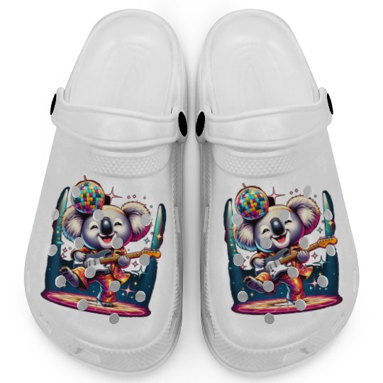 Disco Ball Guitar Koala Clogs