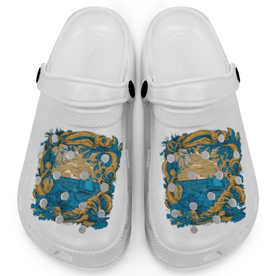 Sun Kissed Shores A Mediterranean Odyssey Clogs