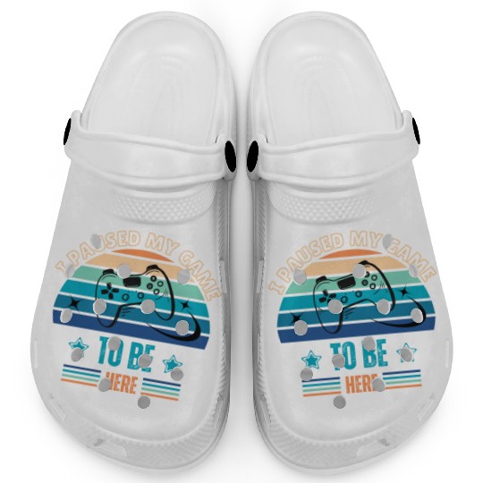 i paused my game TO BE HERE Clogs