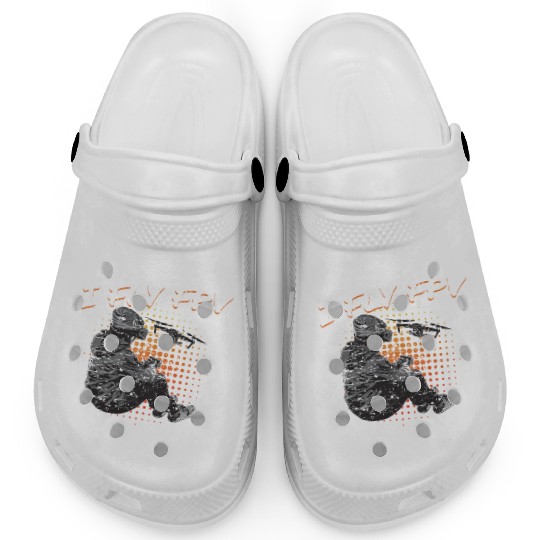 Drone I Fly FPV And I Know Things Clogs