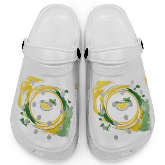 Lemonade in a Glass Clogs