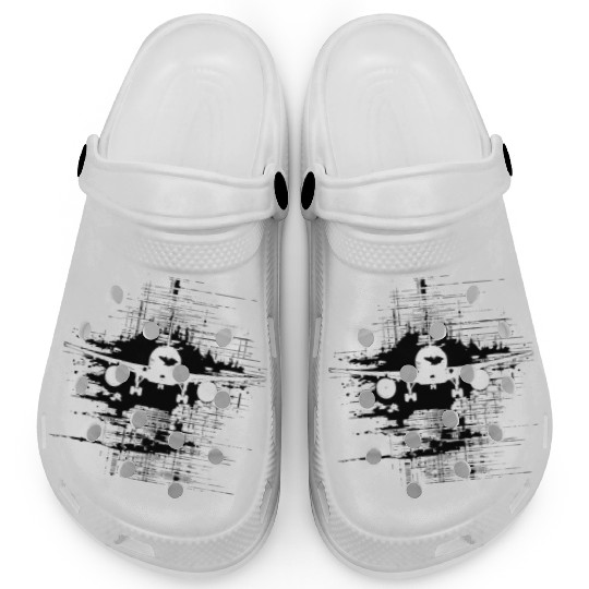 Aircrafts Graphic Clogs