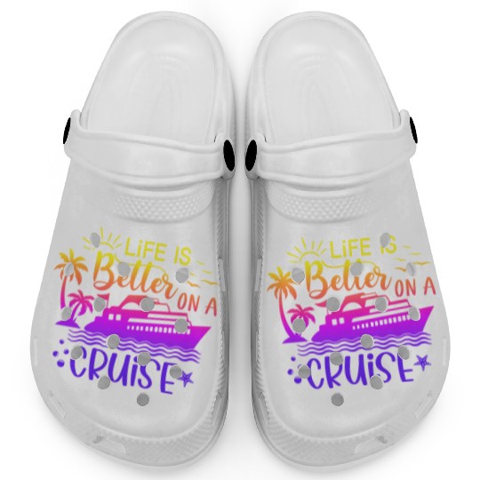 Escape every day life is belle on a cruise Clogs