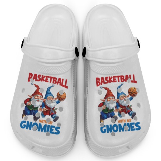 Basketball With My Gnomies Clogs