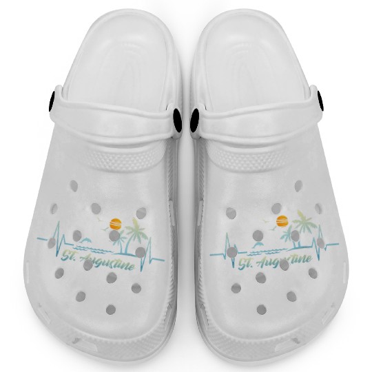 Augustine Florida Souvenir Spring Break Clogs