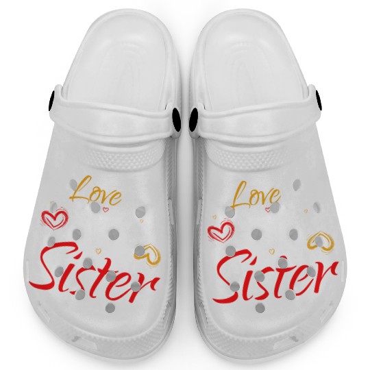 I Love My Little Sister Clogs