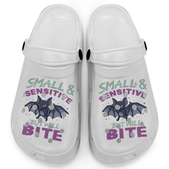 Bat Halloween Outfit Small Sensitive But Will Bite Clogs