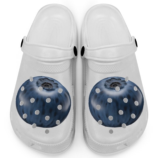 Blueberry Realistic Clogs