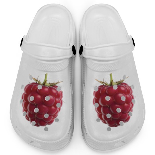 Raspberry Realistic Clogs