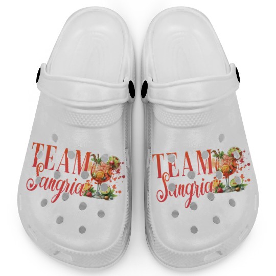 Cocktail Bartender Team Sangria Clogs
