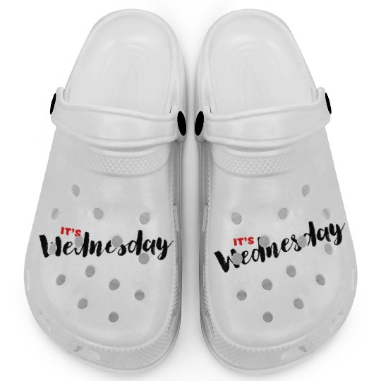 Day Name Clogs for Daily - It's Wednesday