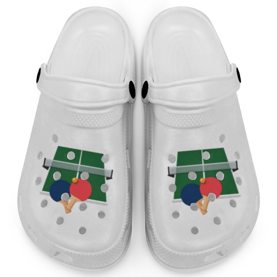 Ping Pong Player I Just Really Love Ping Pong Clogs