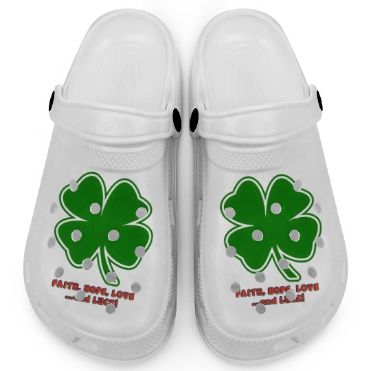 Faith, Hope, Love ... and Luck Clogs
