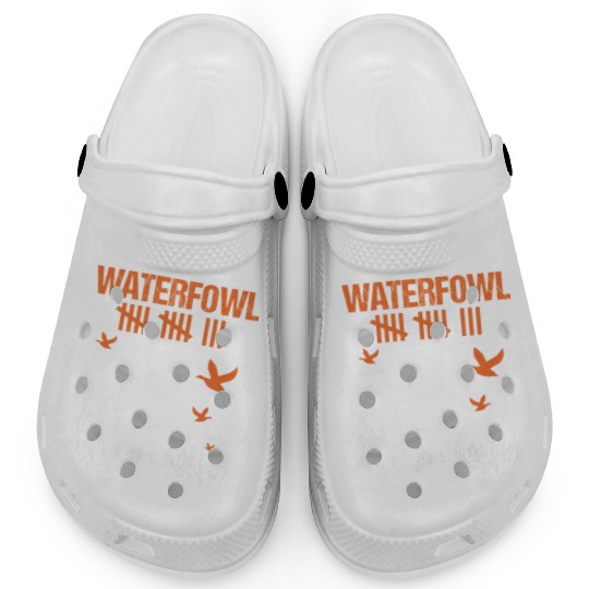 Funny Waterfowl Hunting Score Card Duck Hunting Clogs