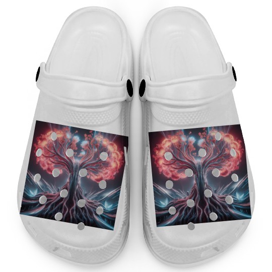 Biomechanical Blossom Clogs