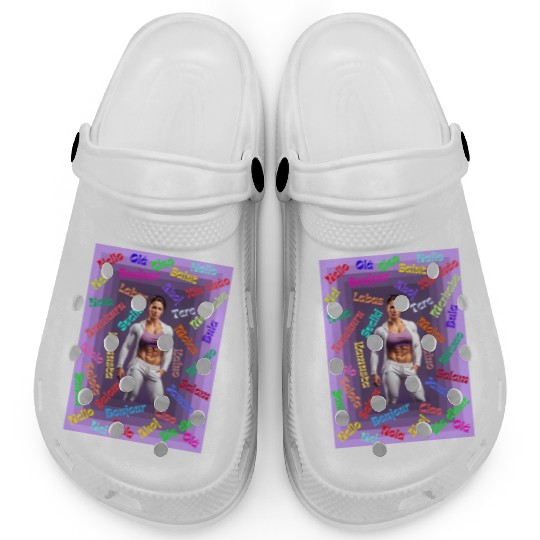 Multi language gym design Clogs