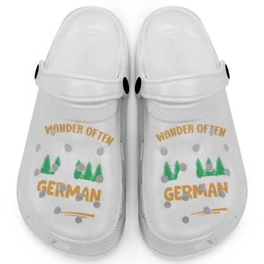 Wander often wag more with my German Shepherd Clogs