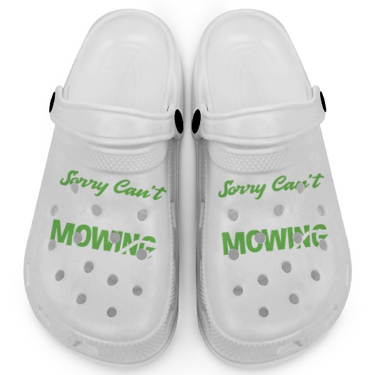 Landscaper Gardener Lawn Mowing Bye Clogs