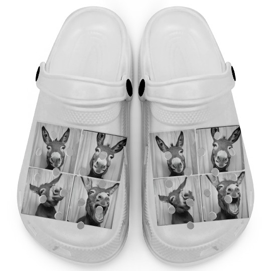 Laughing Donkey Quirky Farming Clogs