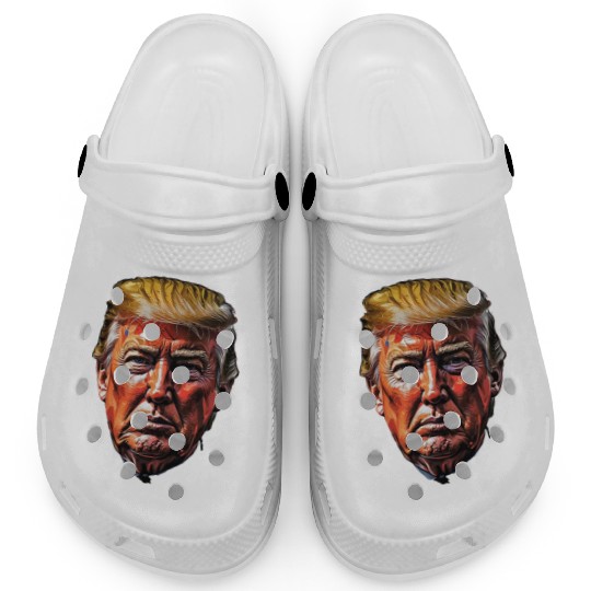 Donald Trump Election 2024 Image: Patriotic Design Clogs