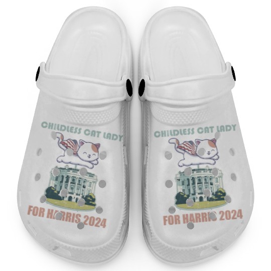Childless cat lady for Harris 2024 Clogs
