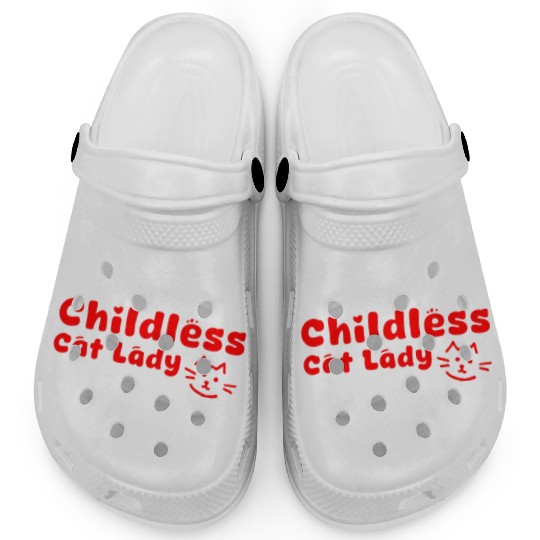 childless cat lady Clogs