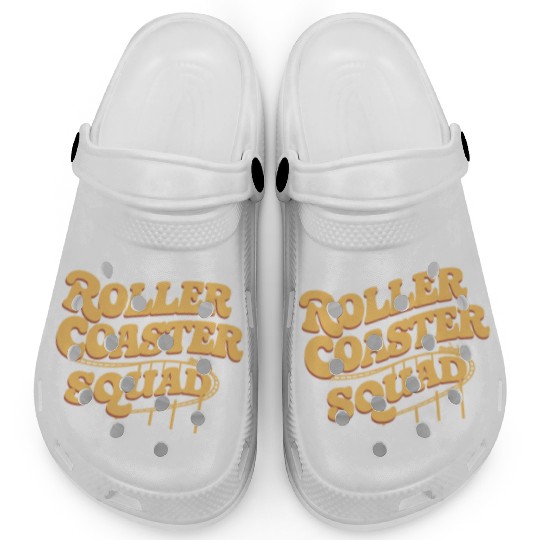 Roller Coaster Squad Fun Thrill Ride Team Clogs