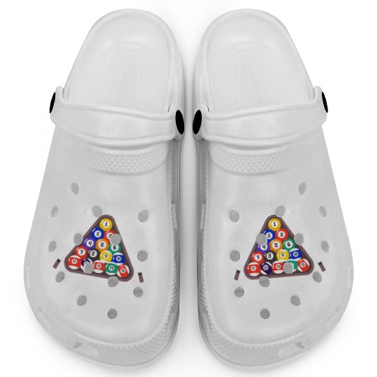 Billiards Pool Player Clogs