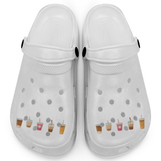Powered By Boba Tea Bubble Japan K-pop Korean Clogs