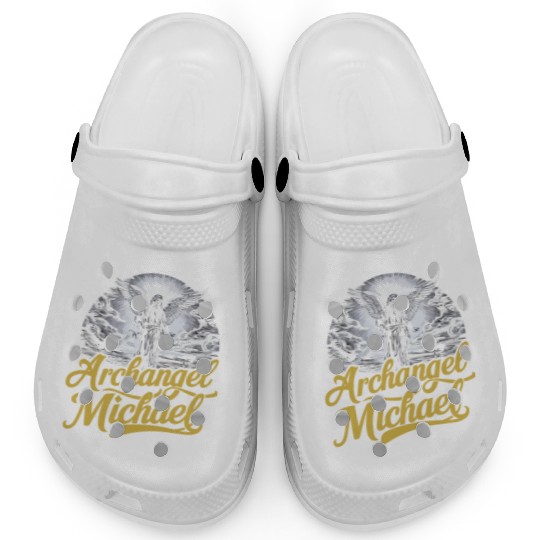 Archangel Michael Catholic Christianity Angel Clogs