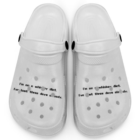 Whiskey Diet Humor: Lost in Laughter Clogs