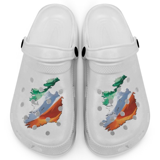 Ireland | Real Flag | Flag Map Clogs