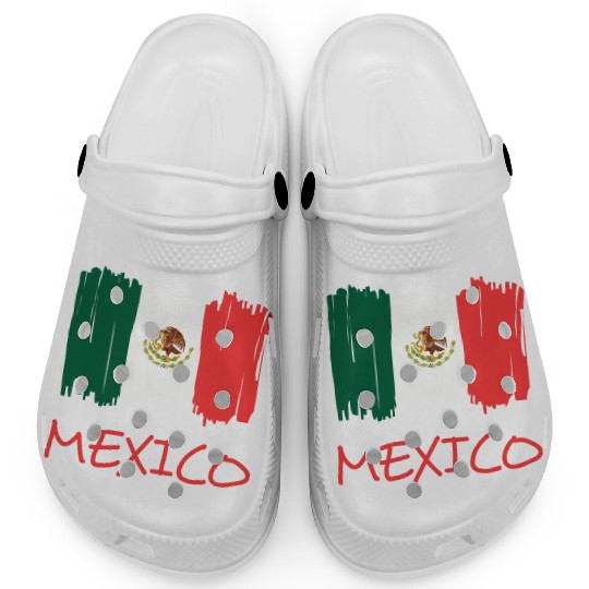 Mexican Flag Clogs