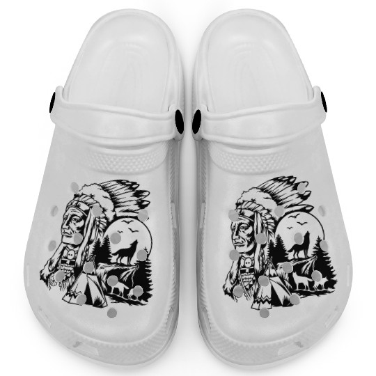 cowboy funny cowboy hat wild western rodeo texas Clogs