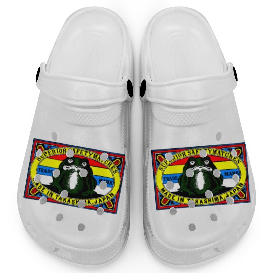 Japanese Safety Matches Matchbox Art Frog Clogs