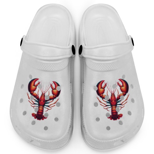 Friends You're My Lobster Valentine's Day Quote Clogs