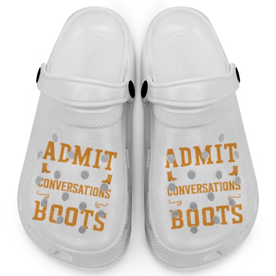 Cowboy Lifestyle Western Theme with Horses and Clogs