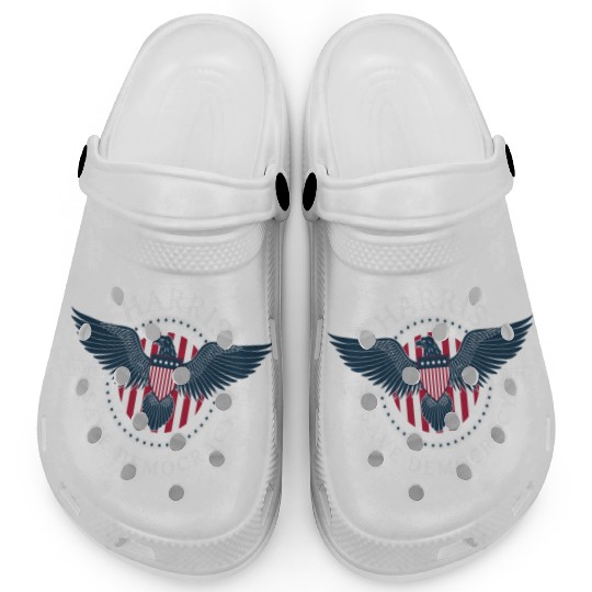 Kamala Harris Save Democracy Vote 2024 Clogs