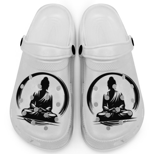 Yoga Buddha Body Mindfulness Meditation Clogs