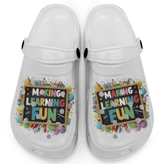 back to school Clogs design for boy and girls