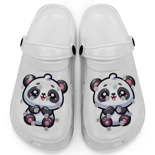 Cute Panda Clogs