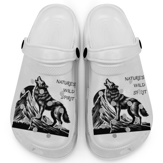 Nature's Wild Spirit Series - Wolf Clogs