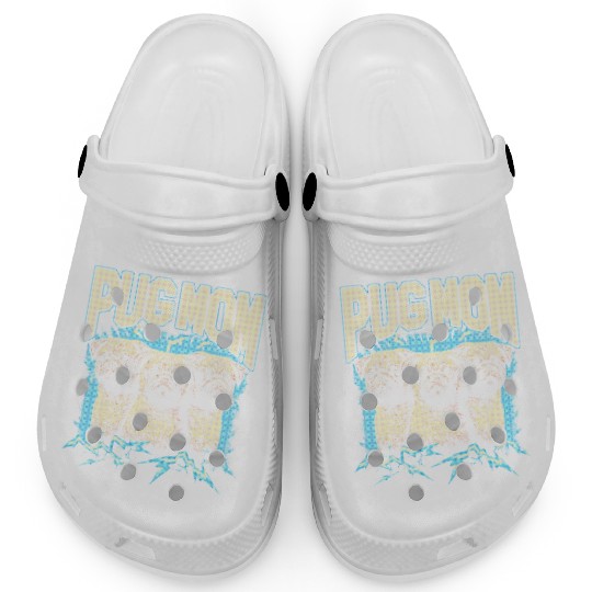 Pug Mom Bootleg Clogs