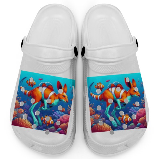 The kangaroo-clown fish Clogs