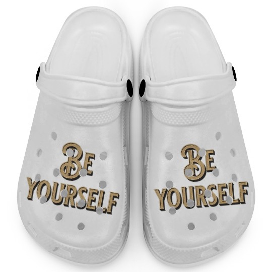Be Yourself - Empowering Minimalist Clogs