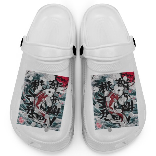 Funny Koi Fish Gift Men Women Cool Koi Fish Lover Clogs